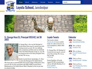 Frontpage of Loyola School, Jamshedpur