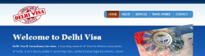 Delhi Visa & Consultancy Services // Masthead