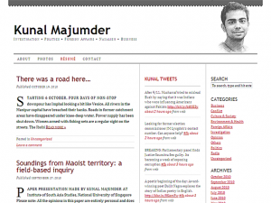 Kunal Majumder - Home page